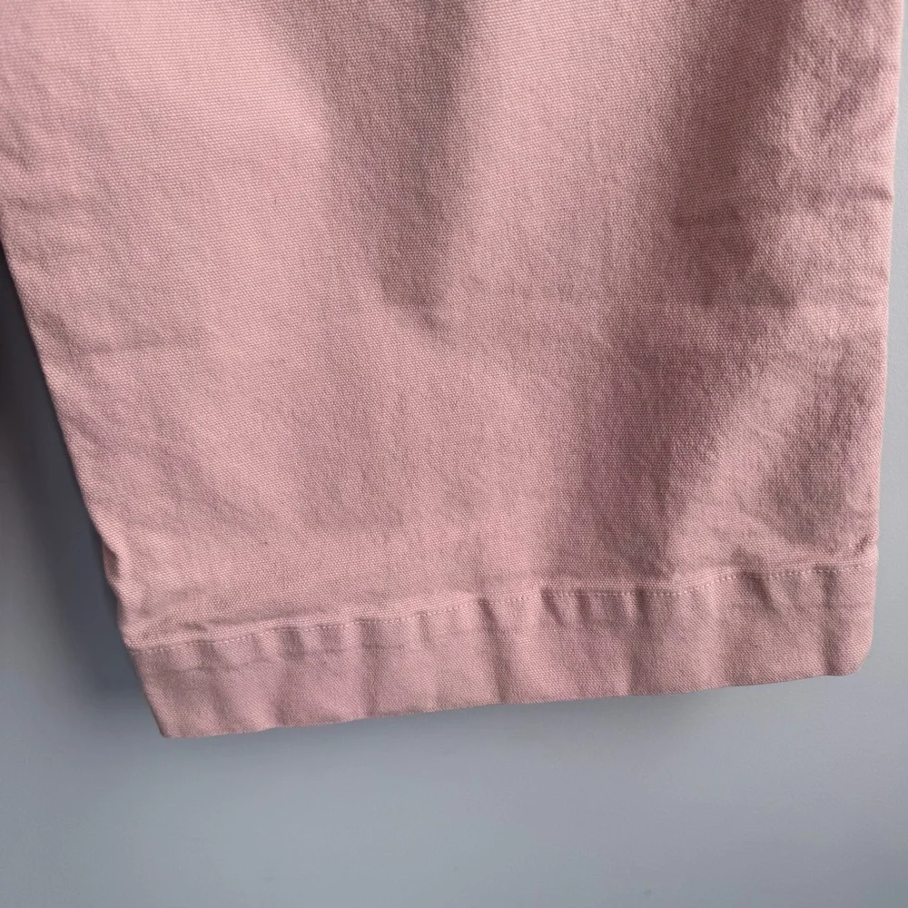 Madewell Emmett Wide Leg Crop Pants Pink Oyster Plus Size 34 High Rise Preppy - Picture 11 of 16